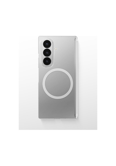 Samsung Galaxy Z Fold 8 Ultra Uyumlu B Crystal Magsafe Parmak İzi Bırakmayan Şeffaf Silikon Kılıf