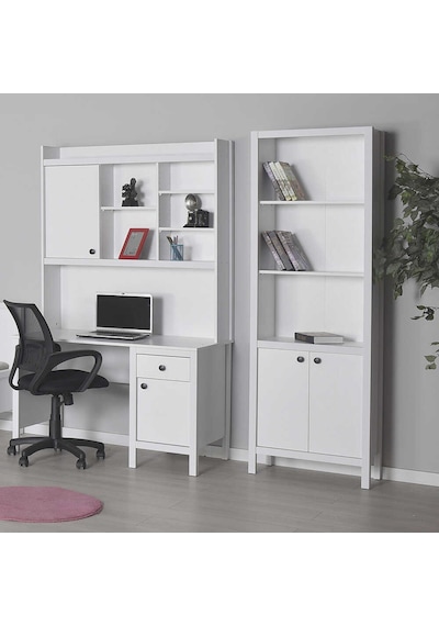 Rustik 5 Raflı Kapaklı Kitaplık-mat Beyaz 66 x 196 x 32 CM Gxyxd Rustik 5 Raflı Kapaklı Kitaplık-mat Beyaz 66 x 196 x 32 CM Gxyxd