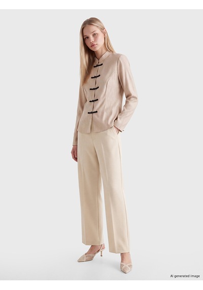 Lcw Vision Bej Regular Fit Kadın Pantolon