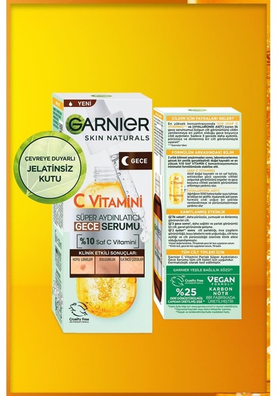 Lexroo C Vitamini Süper Aydınlatıcı Gece Serumu