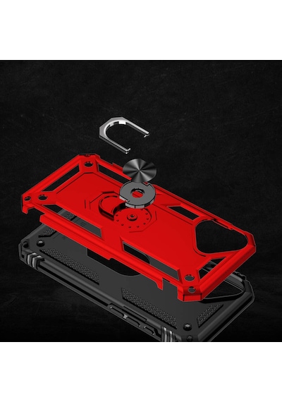 Apple Uyumlu iPhone 16 Kılıf Zore Vega Kapak Siyah
