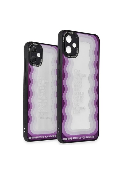 Newface Samsung Galaxy A05 Kılıf Mirror Desenli Kapak - Mirror - 5