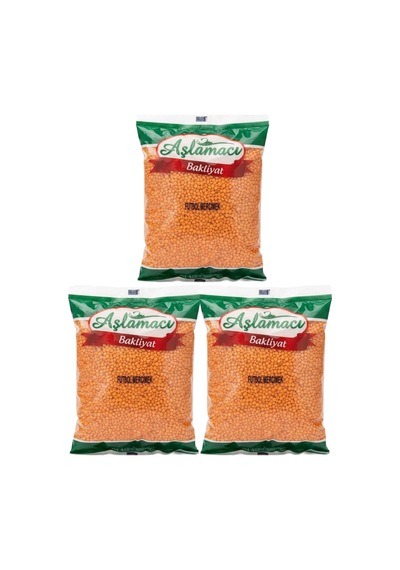 Futbol Mercimek 3 Lü Ekonomik Paket 3 X 1 Kg