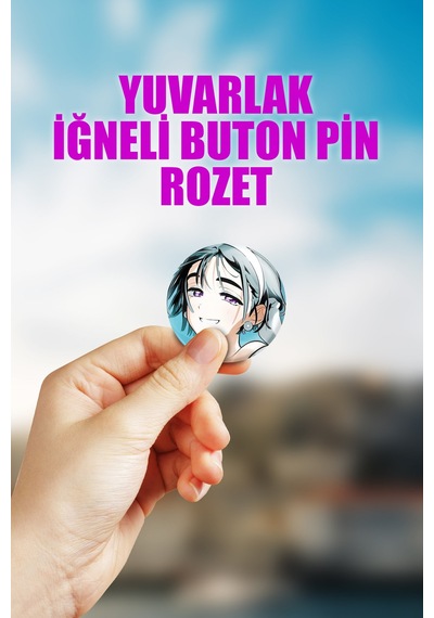 Alien Stage Sua Çanta Süsü Rozet İğneli Buton Rozet Seti 1 Adet Tekli