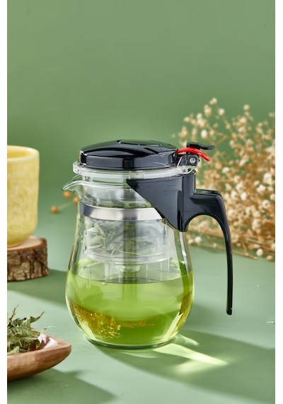 Bitki Çay Demliği French- Press 500 Ml Bitki Çay Demliği