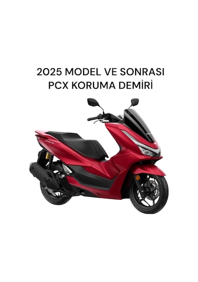 Yeni Honda Pcx Koruma Demiri - 2025 Ve Sonrası - 2 Parça Ön Arka Tam Koruma Vida Seti Dahil