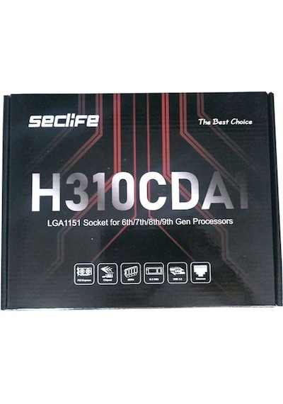 Seclife H310da Ddr4 Hdmı Pcıe 16x V3.0 1151p 6/7/8/9th Matx