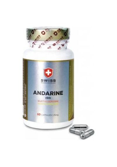 Swiss Andarine S4 Genesis Fat Burner 25mg 60 Capsul