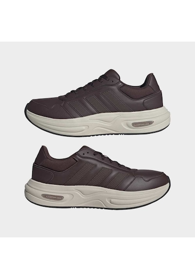Adidas Kj4257 Cloudfoam Cuxxıon - Leather Erkek Günlük Spor Ayakkabısı Kahverengi