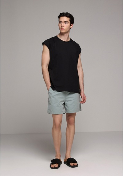 Colin's Colins Boxy Fit Erkek Siyah Atlet Cl1081312 Q1.v1 Blk