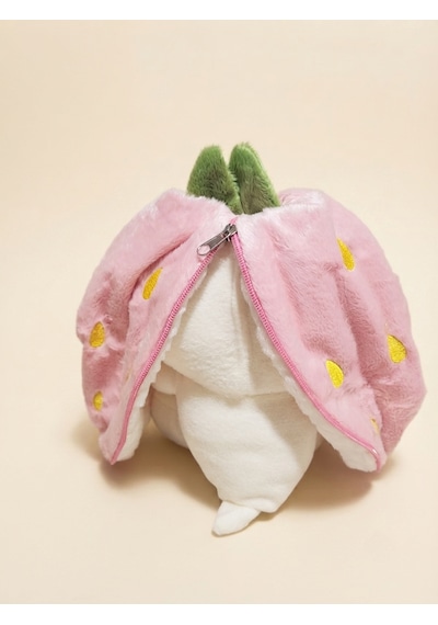 Peluş Meyveli Tavşan -55 Cm Pembe