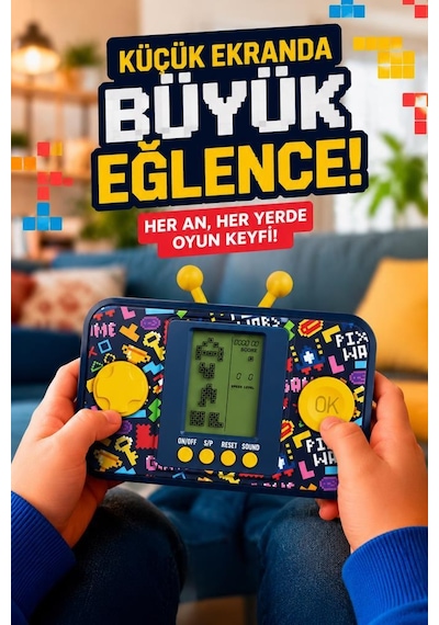 Torima GC016 Oyun Kolu Atari Joystick Tetris Gameboy