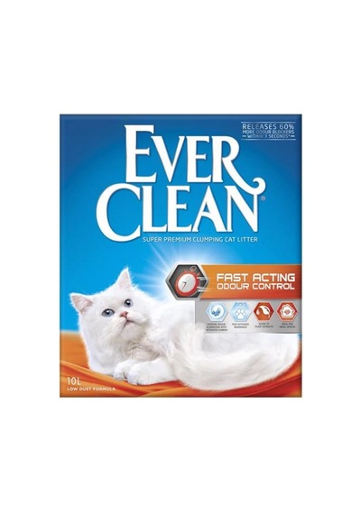 Ever Clean Fast Acting Odour Control Hızlı Koku Kontrolü Sağlayan Bitki Özlü Kedi Kumu 10lt