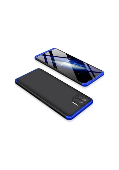 Oppo Reno 4 Lite Kılıf 360 Tam Koruma Ön Ve Arka Sert Mika Kapak Ays Gkk Kapak
