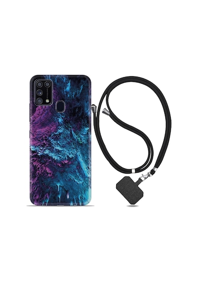 Samsung Uyumlu Galaxy A21S Kılıf Ipli Askılı Explosive 1734