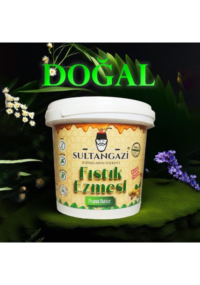 Fıstık Ezmesi Şekersiz Katkısız Ve%100 Doğal 1 Kg