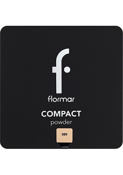 Flormar Yoğun Pigmentli Kompakt Pudra - Compact Powder - 089 Medium Cream - 8682536050890