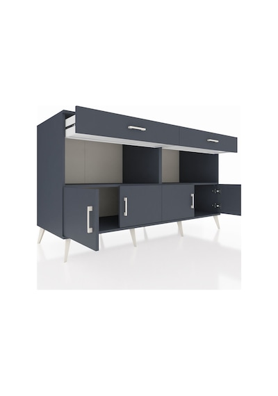 Kronos Konsol 2 Raflı 2 Çekmeceli 4 Kapaklı 176x59x99 Antrasit-an Antrasit-antrasit Kronos Konsol 2 Raflı 2 Çekmeceli 4 Kapaklı 176x59x99 Antrasit-an Antrasit-antrasit