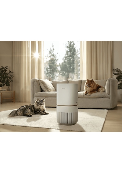 Electrolux Pure 500 Xl Petcare Hava Temizleyici Epo51573sw, Evcil Hayvan Modu, 4 Aşamalı Hepa Filtre, Sessiz Mod Beyaz