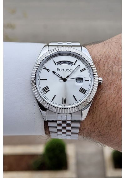 Ferrucci Fcgnct436 Erkek Kol Saati Gümüş