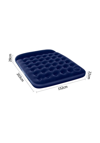 Bestway Pavillo 203 x 152 x 28 CM Şişme Yatak Çok Renkli