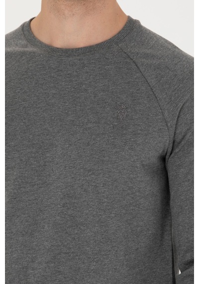 Us Polo Assn. U.s. Polo Erkek O Yaka Spor Regular Fit Sweatshırt G081sz082.000.1639130 Grardos Antrasit Us Polo Assn. U.s. Polo Erkek O Yaka Spor Regular Fit Sweatshırt G081sz082.000.1639130 Grardos Antrasit