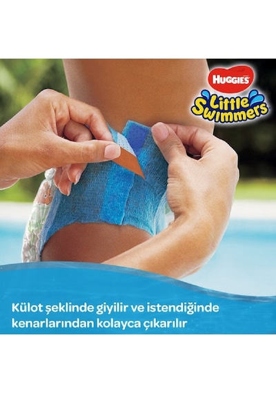 Huggies Little Swimmers Mayo Bebek Bezi 5-6 Yaş 11x6 66 Adet 5 - 6 Numara