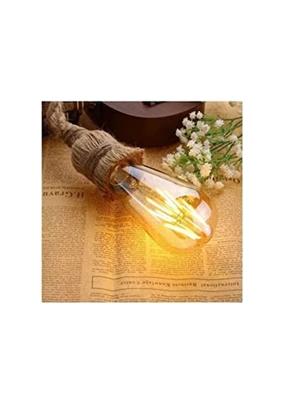 8w Rustik Led Ampul St64 E27 Amber Enerji Sınıfı A