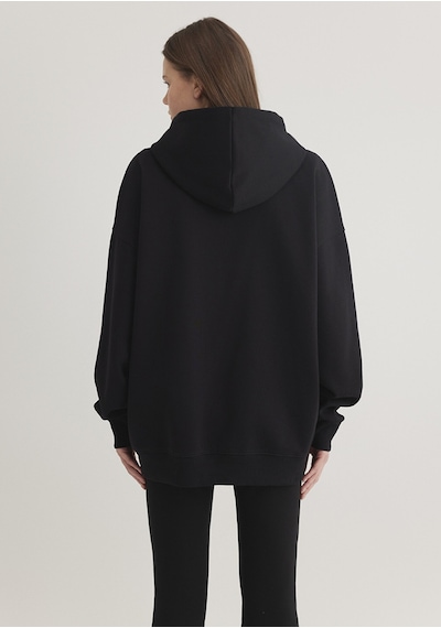 Mavi - Fermuarlı Siyah Sweatshirt 1610221-900