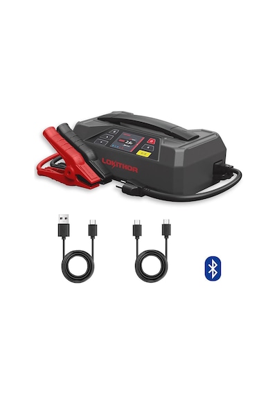 Lokithor Jtc4250 12v/220v 4250amp Lifepo4 Akıllı Akü Test + Akü
