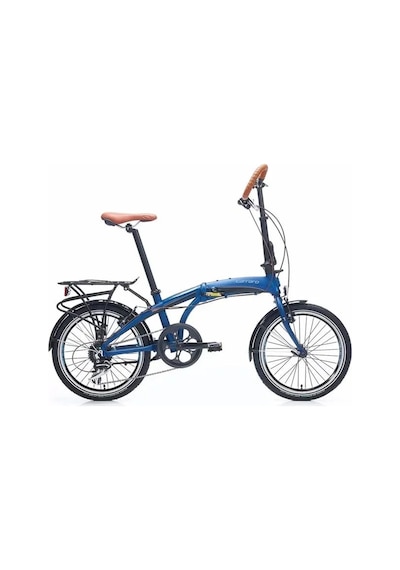 Carraro Flexı Comfort Katlanır Bisiklet 320h V 20 Jant 8 Vites Mat Navy Mavi Parlak Siyah Bakır Mavi Çok Renkli