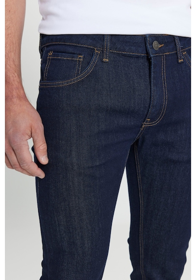 AC&Co / Altınyıldız Classics Ekstra Slim Fit Dar Kesim Pamuklu Riss Erkek Jean Kot Pantolon Koyu Lacivert