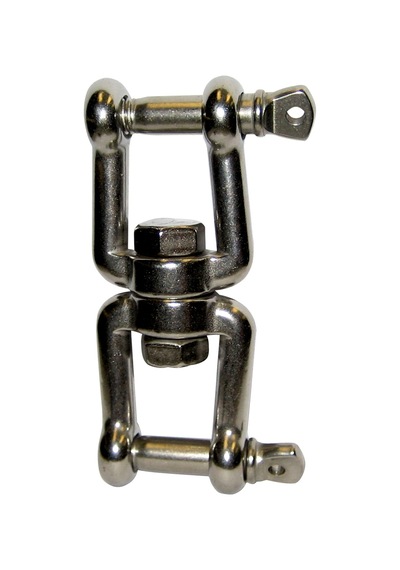 Krom Fırdöndü Çift Kilitli. Paslanmaz. 304 Kalite. Marin Tip 10mm