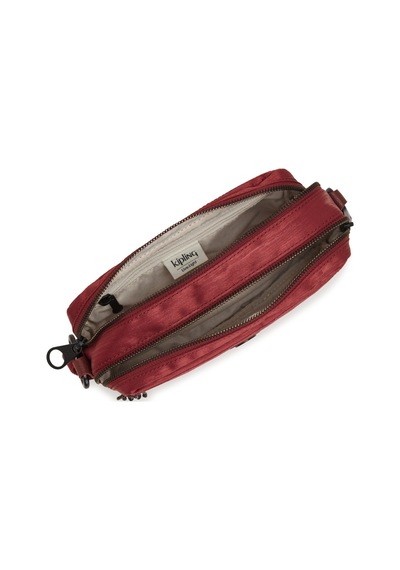 Kipling KIPLING Milda Küçük Boy Omuz Çantası BORDO MUZE + WINE
