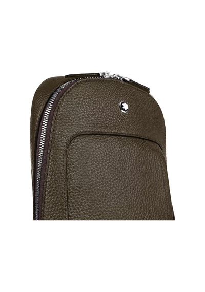 Montblanc Companion Orta Boy Vücut Çantası 222887 Yeşil