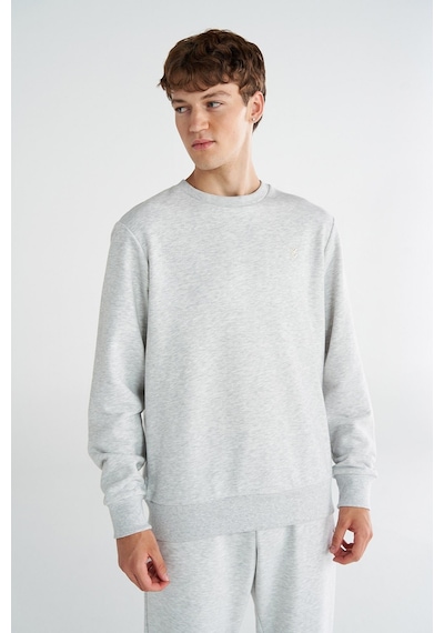 Hummel Erkek Sweatshırt Gri
