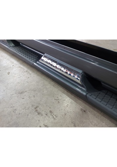 Türkmen Kia Sorento 2003-2007 Füme Renk Yan Basamak