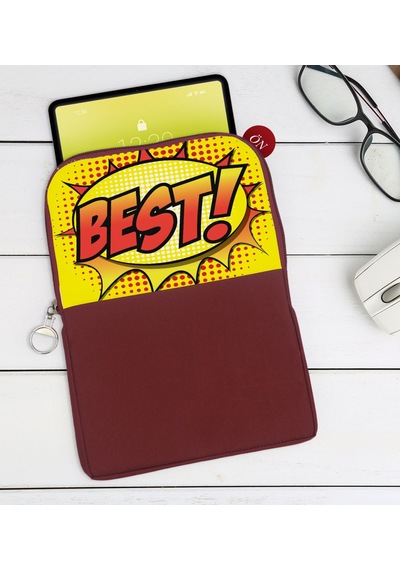 Bk Gift Pop Art Tasarımlı Taşınabilir Koruyucu Tablet Kılıfı & Or