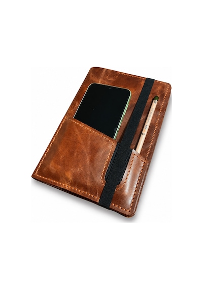 Bilikolik Hakiki Deri A5 Defter Kılıfı, El Yapımı, Telefon Cepli Ajanda Organizer, Defter Ve Kalem Dahil Kahverengi - Taba Bilikolik Hakiki Deri A5 Defter Kılıfı, El Yapımı, Telefon Cepli Ajanda Organizer, Defter Ve Kalem Dahil Kahverengi - Taba