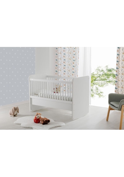 Bw1075 - Pratik Anne Yanı Sallanır Beşik Beyaz 60x120 Beyaz
