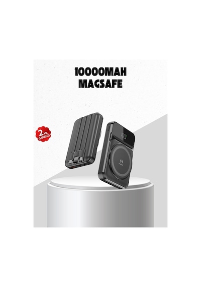 15w Kablosuz Şarj Özellikli 10000 Mah Powerbank Type-c Hızlı Şarj Diğer