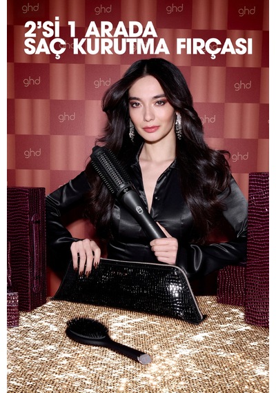 Duet Blowdry 2’Si 1 Arada Saç Şekillendirme Hediye Seti (Tarak + Isıya Dayanıklı Kılıf)