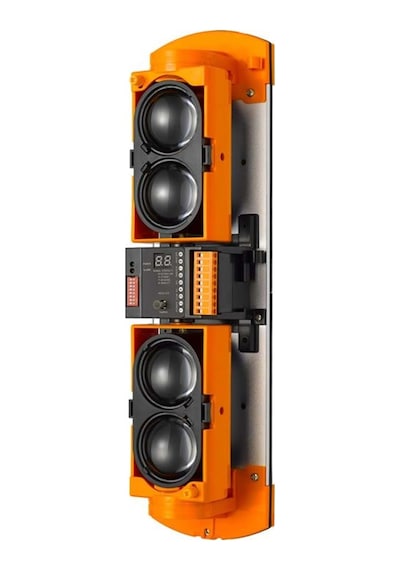 Abh-250l 4 Işınlı Kablolu 250 Metrelik Harici Tip Infrared Beam Dedektörü / Işın Bariyeri
