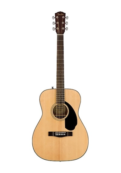 Fender 0970150021 Cc-60s Concert Akustik Gitar Naturel Masif Ladin Kapak Ve Yuvarlatılmış Klavye Kenarları İle Üstün Konfor