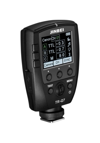 Jinbei TTL TR-Q7 Multi Tüm Kameralara Uyumlu Bluetooth Flaş Tetikleyici