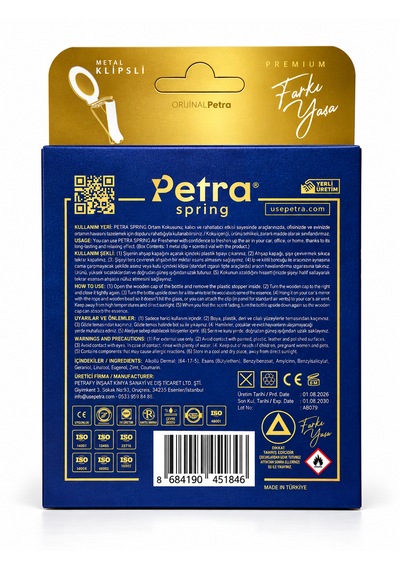 Elmas Serisi Satürn 8 Ml Araç Kokusu Aynaya Asılabilir & Klima Mazgalına Takılabilir, Oto Kokusu, Araba Kokusu, Airfreshener , Araç Ortam Kokusu