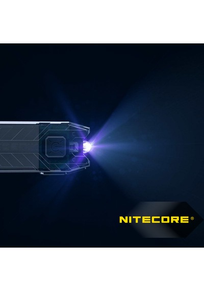 Tube Uv Ultraviyole Şarj Edilebilir Anahtarlık Tipi Mini Fener Siyah