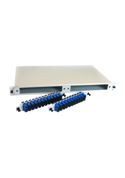 24 Port Fo Patch Panel  Boş 1U 19 Kızaklı