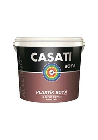 Casati Allegro Plastik İç Cephe Boyası 3,5 Kg Beyaz Diğer