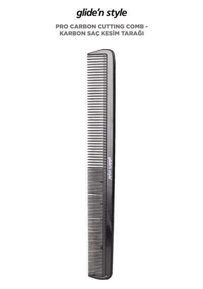 Pro Carbon Cutting Comb - Karbon Saç Kesim Tarağı Gs-279